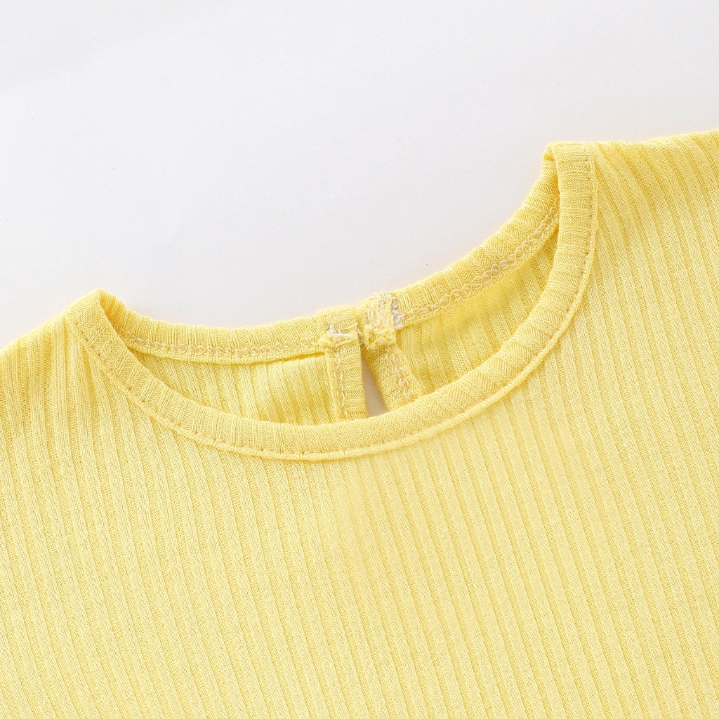 Đầm Cotton In Hoa Xinh Xắn Dành Cho Bé Gái