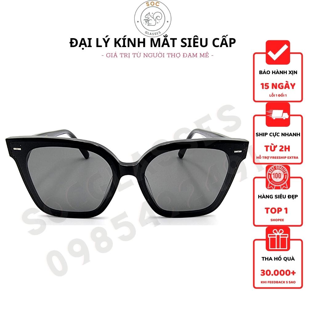 Kính mát vuông nam nữ GM SAL cao cấp chống tia UV fullbox BEST bền đẹp dễ đeo phù hợp cho mọi khuôn mặt - SOC GLASSES