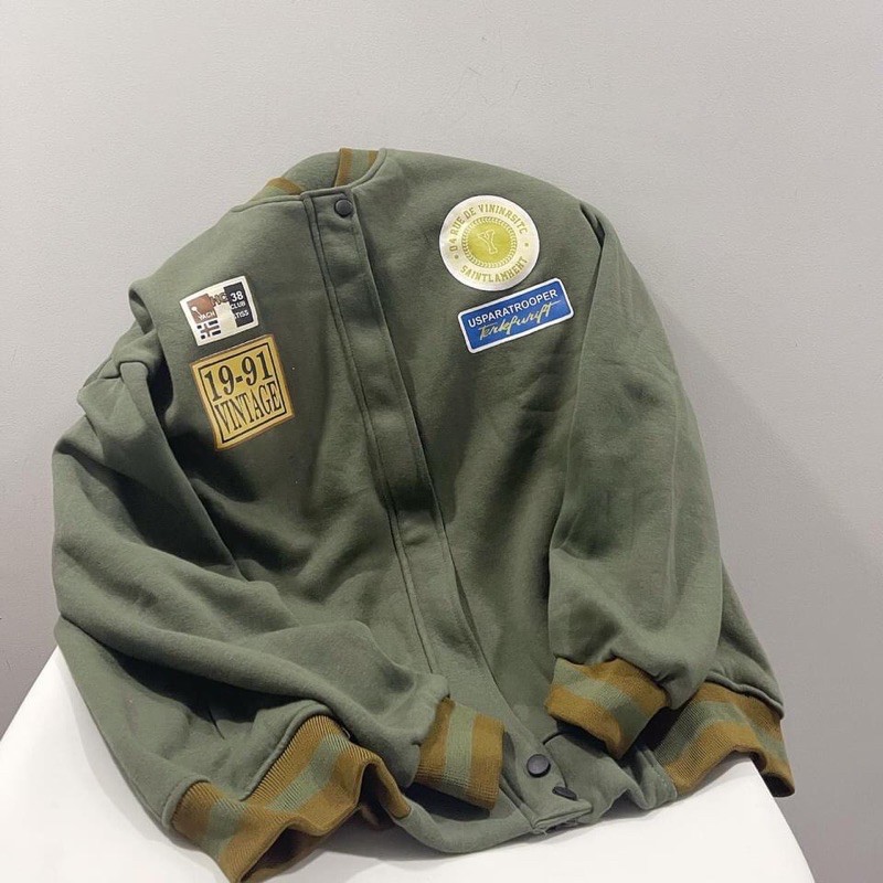 Áo Bomber Nỉ 19-91 Unisex | BigBuy360 - bigbuy360.vn