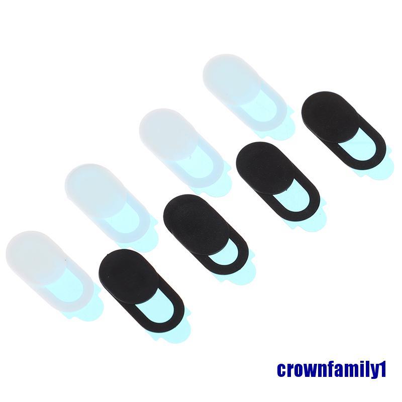 (crownfamily1) 8PCS Webcam Cover Slider Camera Shield Privacy Protect Sticker for Laptop