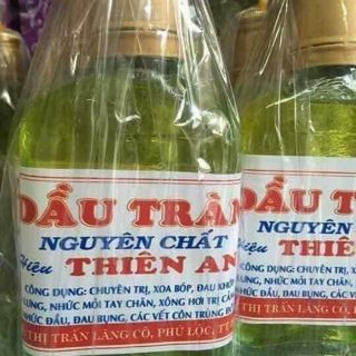 ( Sỉ 10 chai 100ml ) Dầu tràm Thiên An 100% Nguyên chất.