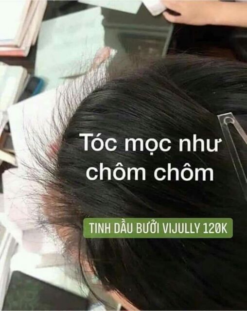 Tinh dầu bưởi xịt bưởi ViJully chính hãng - kích mọc tóc, dày tóc, giảm rụng tóc hiệu quả