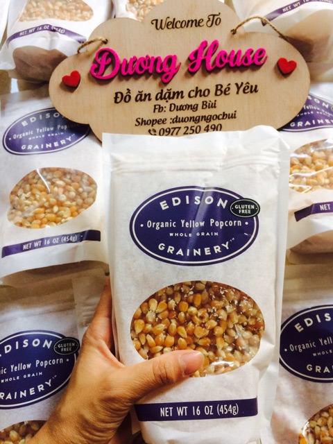 BẮP HẠT (NGÔ) HỮU CƠ EDISON Date mới 02/2022 | BigBuy360 - bigbuy360.vn