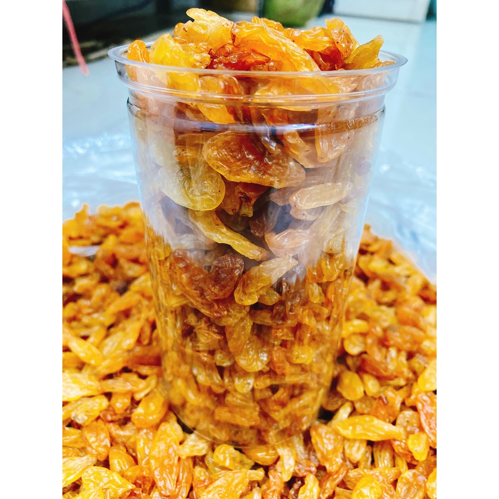 500G NHO VÀNG ẤN ĐỘ KHÔNG ĐƯỜNG, loại 1, lon pet