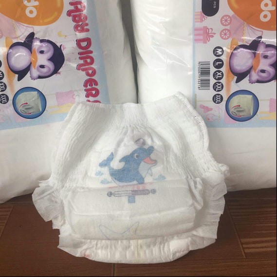 Bỉm quần trần xuất Nhật BERLQUER size M,L 100 miếng