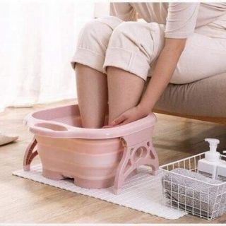 CHẬU NGÂM CHÂN GẤP GỌN