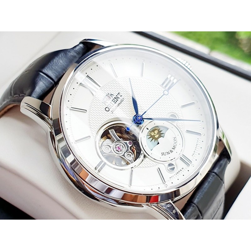 Đồng hồ nam Orient Sun Moon Gen 4 Open Heart RA