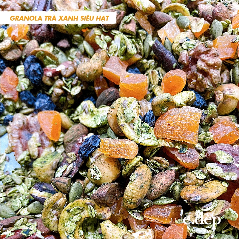 Quà tặng set 4 Granola ăn kiêng siêu hạt, Eat Clean & Low Carb giàu chất béo tốt | BigBuy360 - bigbuy360.vn