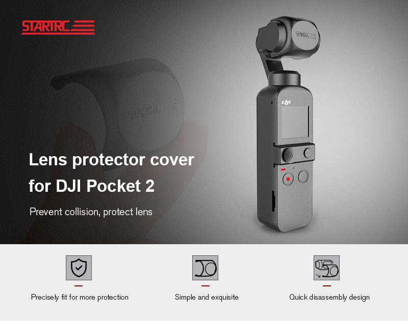 Startrc Khung Bảo Vệ Ống Kính Máy Ảnh Bỏ Túi dji osmo pocket 1 / dji pocket 2 dji pocket 2 Sự Bảo Vệ