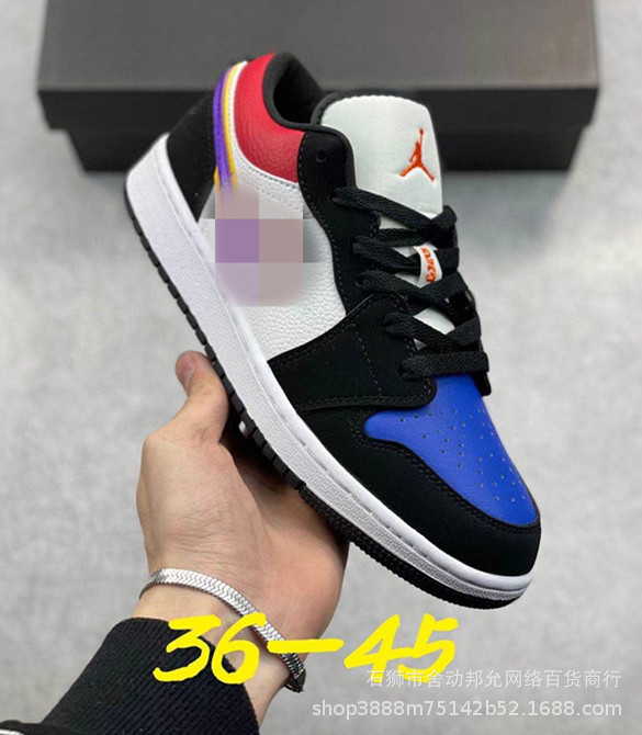 👟👟Giày Sneaker  Nike Air Jordan 1 CỔ THẤP ĐỦ Màu Cho Nam Nữ CHUẨN DA NHĂN | BigBuy360 - bigbuy360.vn