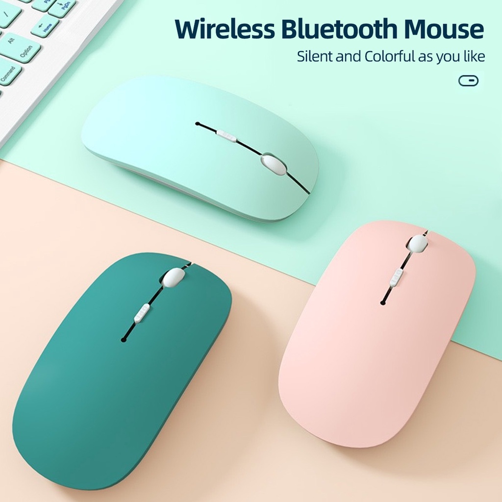 Chuột Bluetooth Không Dây Kèm Pin Cho Android Windows Tablet Laptop Notebook
