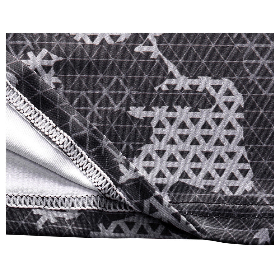 Áo Thun Tay Dài Ôm Dáng Họa Tiết Rằn Ri 3d Mau Khô Cho Nam