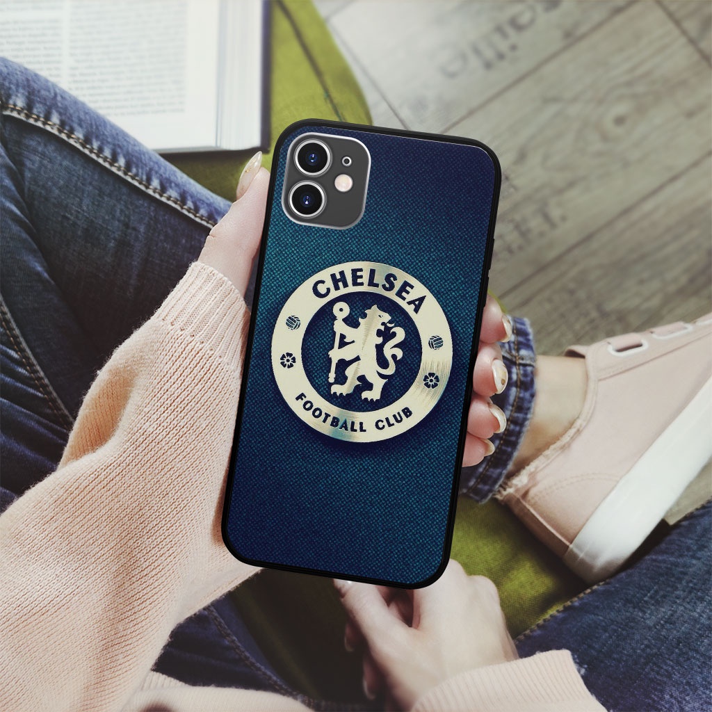 Ốp lưng logo chelsea fake jean poster pro 13 11 12 14 pro promax FOO20223038