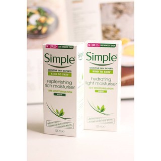 Kem dưỡng Simple Kind To Skin Moisturiser