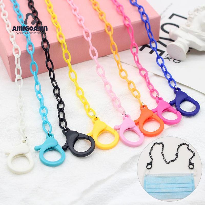 Dây Đeo Mắt Kính Bằng acrylic Màu Kẹo Dễ Thương Cho Bé