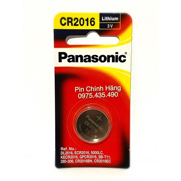 Pin Cao Cấp CR2032 / CR2025 / CR2016 Panasonic Vỉ 1 Viên