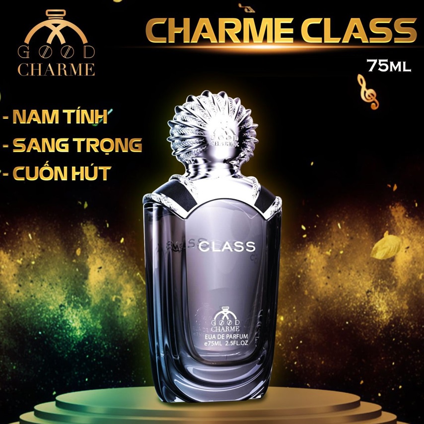 Nước hoa nam Charme Class 75ml Nam tính mạnh mẽ cá tính