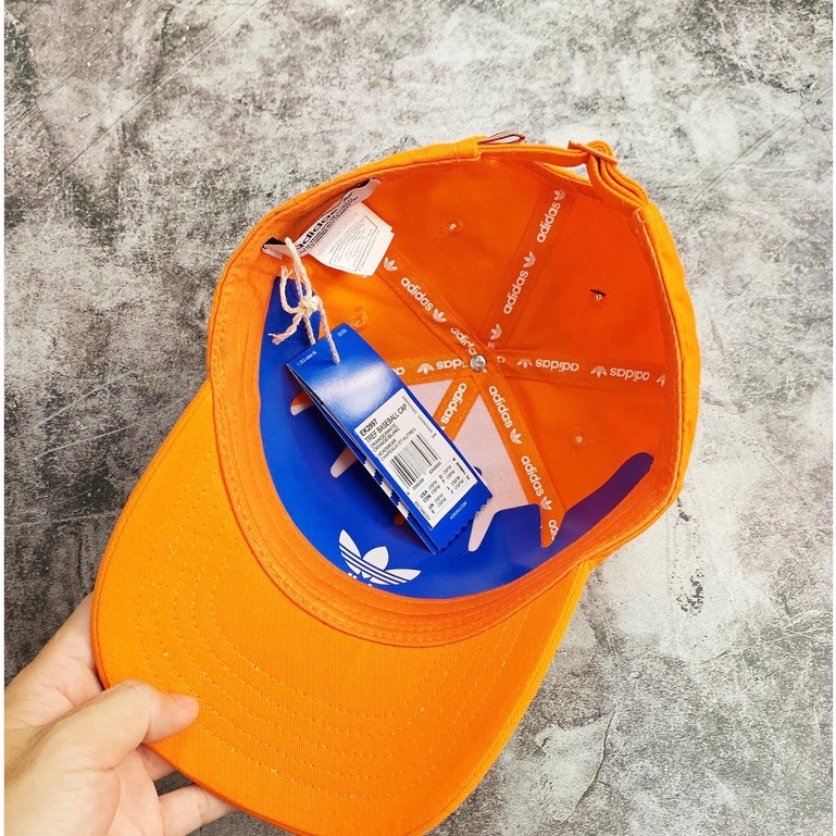 💖[ HÀNG XUẤT FULL TAG CODE ] Nón / Mũ lưỡi trai  Adidas Trefoil Baseball Cap - Orange EK2997 / Ảnh Thật / GIÁ TỐT NHẤT