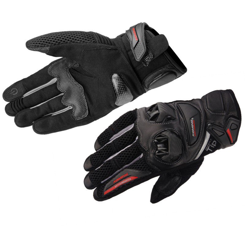 Bao Tay Komine GK 234 Black/Silver