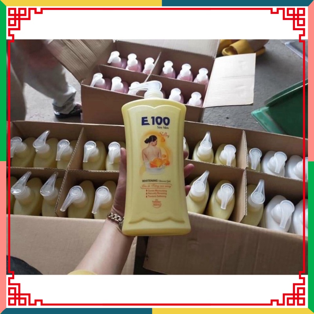 SỮA TẮM E100 SILKY 1,2ML và 800ML
