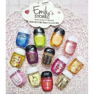 Gel rửa tay khô Bath & Body Works PocketBac và Móc treo