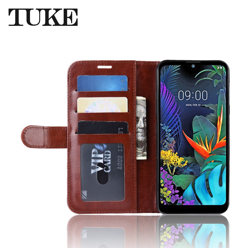 Ốp lưng da PU kèm ví nắp gập dành cho điện thoại OPPO AX5S F11 Realme 3 C2 X Reno Pro | BigBuy360 - bigbuy360.vn
