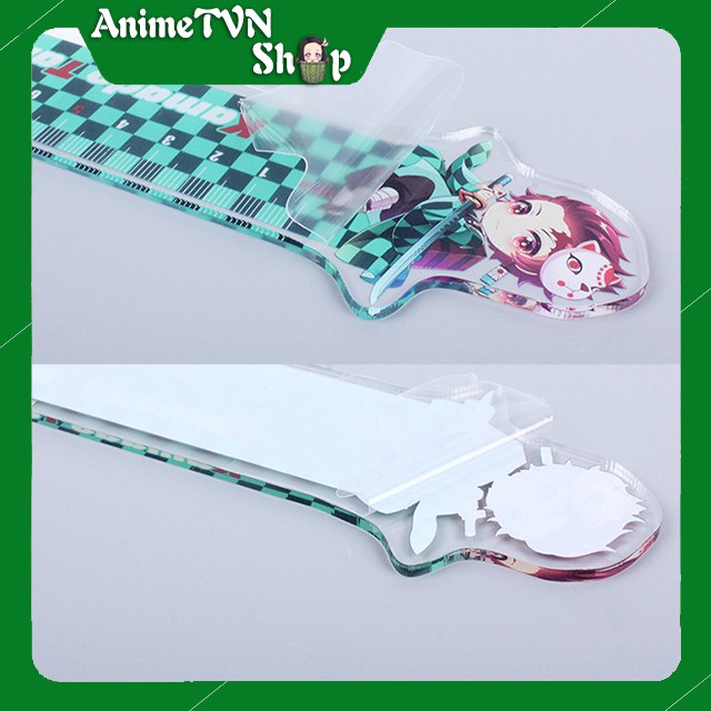 Thước Kẻ Nhựa Cứng Acrylic Anime/Manga Sword art Online (Asuna)