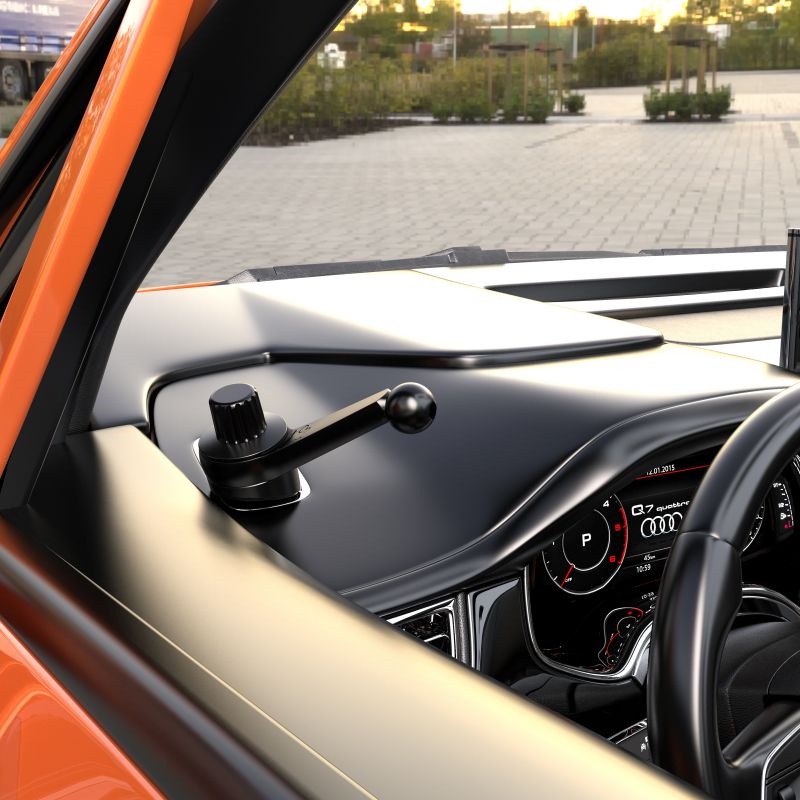 Giá Đỡ Điện Thoại Từ Tính Gắn Lỗ Thông Gió Xe Hơi 17mm