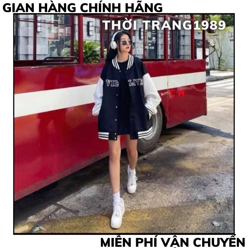 Áo Khoác Dù BOMBER MAR.CUS. Ulzzang Unisex ,áo khoác hàn quốc ulzzang thời trang 1989