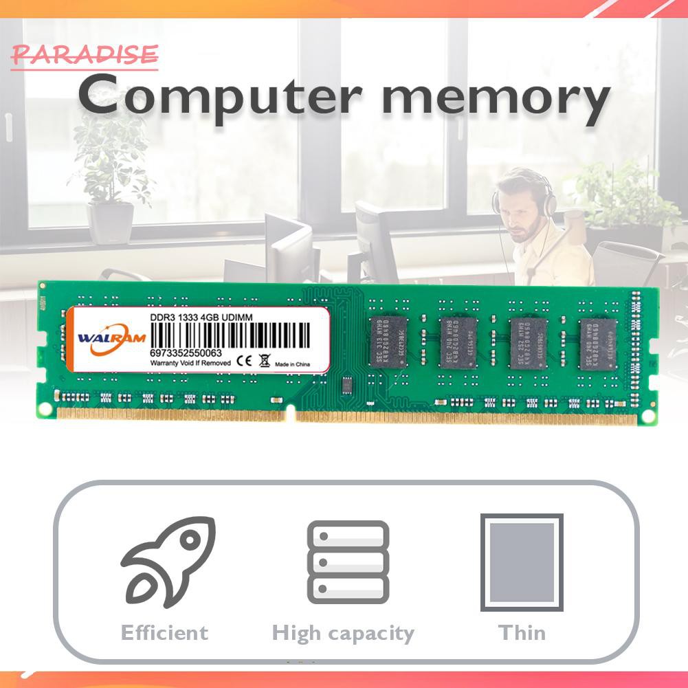 Mô Đun Lưu Trữ Ram Cho Máy Tính 240 Pin 4gb 1333mhz Ddr3 | BigBuy360 - bigbuy360.vn