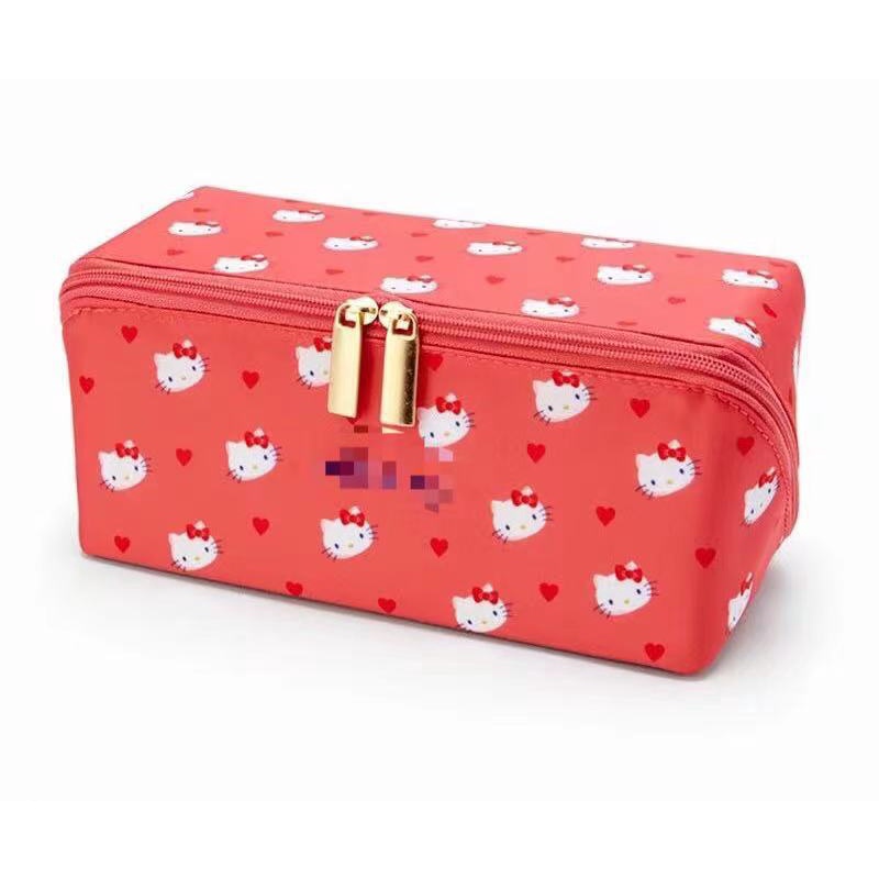 Bóp Viết Cỡ Lớn In Họa Tiết Sanrio Hello Kitty mymelody Cinnamon Pompom Purin Kuromi YS2 SY2