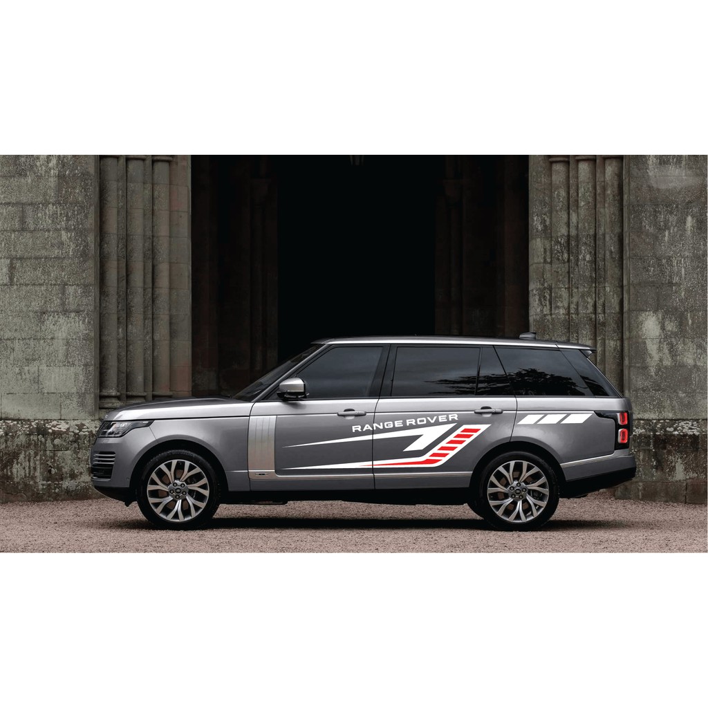 Tem xe Range Rover phong cách thể thao - decal RANGER Rover