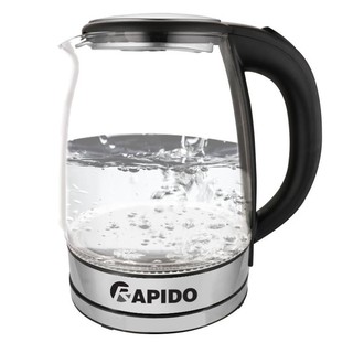 Ấm Siêu Tốc Thủy Tinh Rapido RK1818