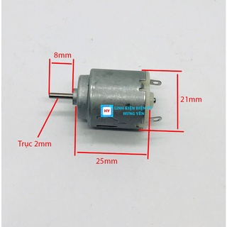 [FREE SHIP] Động cơ DC 140 Mini Tốc Độ Cao 3-5V