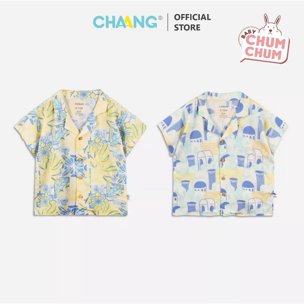 Áo Sơ Mi Cộc Lanh Santorini CHAANG  SS23D4