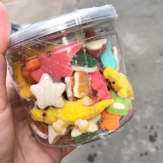 KẸO DẺO HÌNH CÁ SẤU VÀ NGÔI SAO