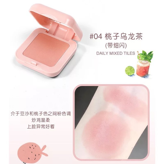 Phấn má hồng Geome Try màu tự nhiên siêu mịn F101 | BigBuy360 - bigbuy360.vn