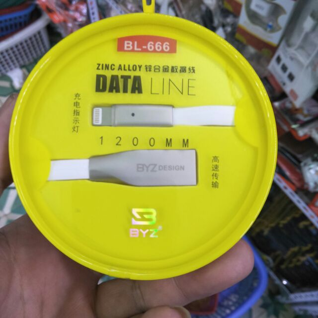 Cáp sạc nhanh BYZ cho iPhone bảo hành 6 tháng