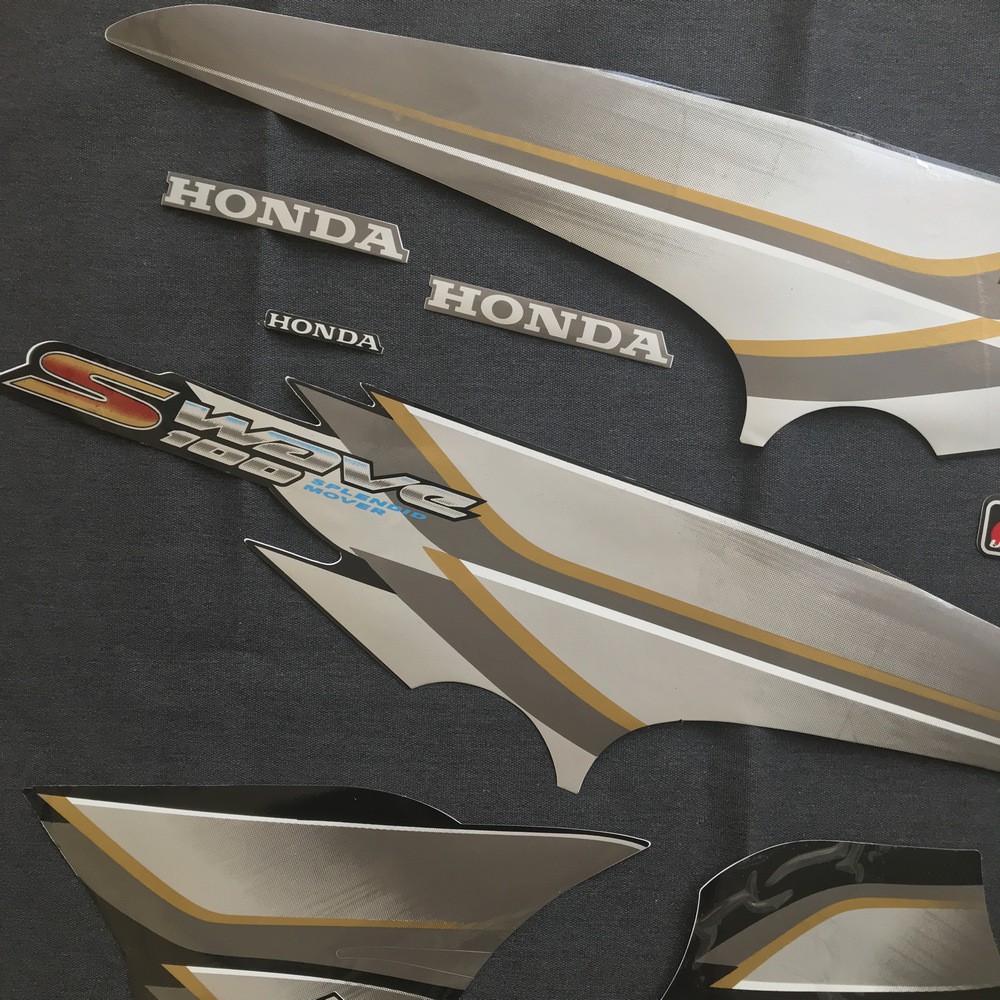 [CỰC RẺ] Bộ tem dán full xe WAVE S 100CC ( ĐỦ MÀU )