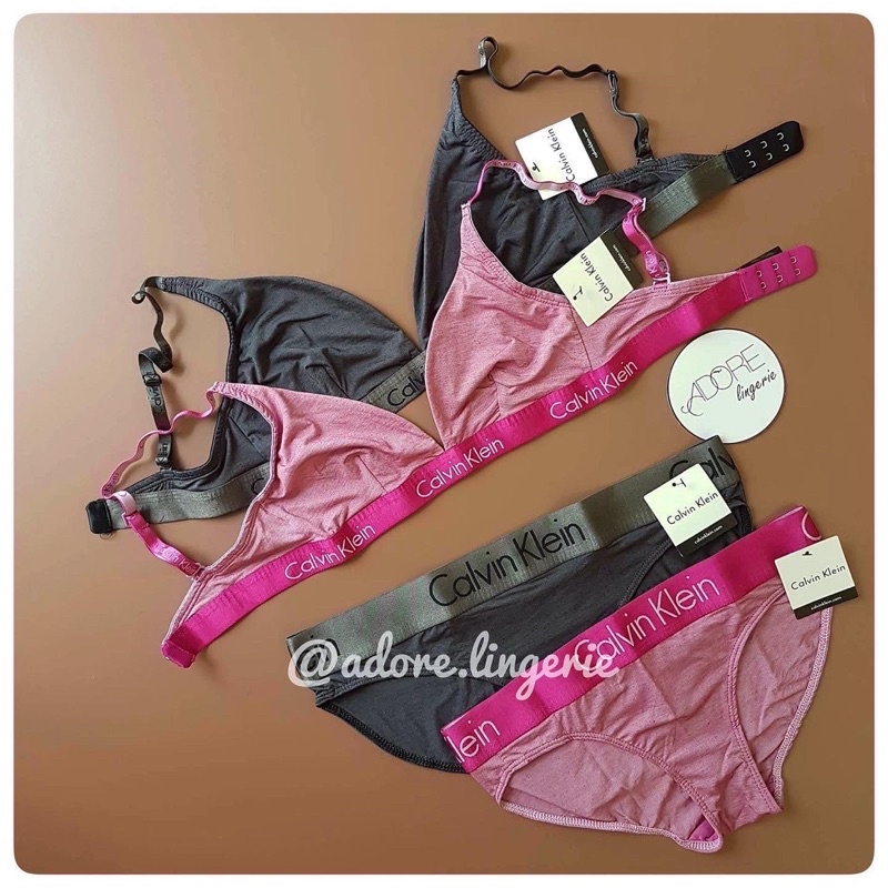 Bralette Set Vải Cotton không gọng mỏng mặc thoải mái CK Adore Lingerie