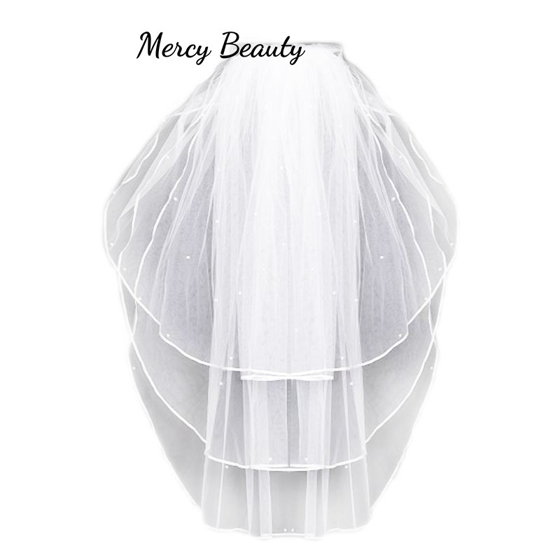 Voan cô dâu thiết kế tinh xảo,đẹp,dễ phối kiểu tóc