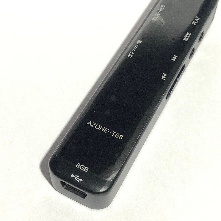 Máy Ghi Âm AZONE T68 - Máy Ghi Âm Chuyên Nghiệp - Bộ Nhớ Trong 8GB