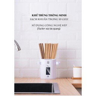 Hộp đựng muỗng đũa tiệt trùng UV JAPAN - Home and Garden