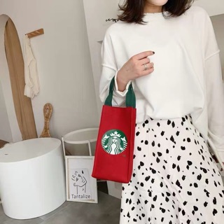 Túi đựng ly/ bình logo Star-buck