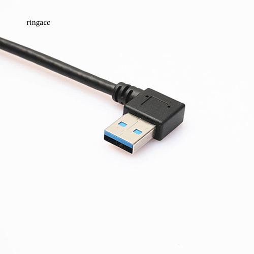 Dây cáp mở rộng nối cổng USB 3.0 sang đầu cắm Type A vuông góc phải 90 độ tiện dụng | WebRaoVat - webraovat.net.vn