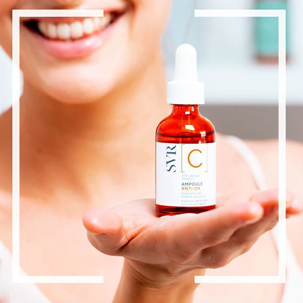 Tinh chất dưỡng da ngăn ngừa dấu hiệu lão hóa và làm sáng da SVR [C] Ampoule Anti-Ox 30ml