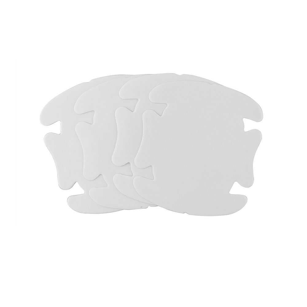 Set 4 miếng dán bảo vệ LYMOYO tay nắm cửa/ hõm tay nắm cửa xe hơi silicone trong suốt chống trầy xước tiện lợi
