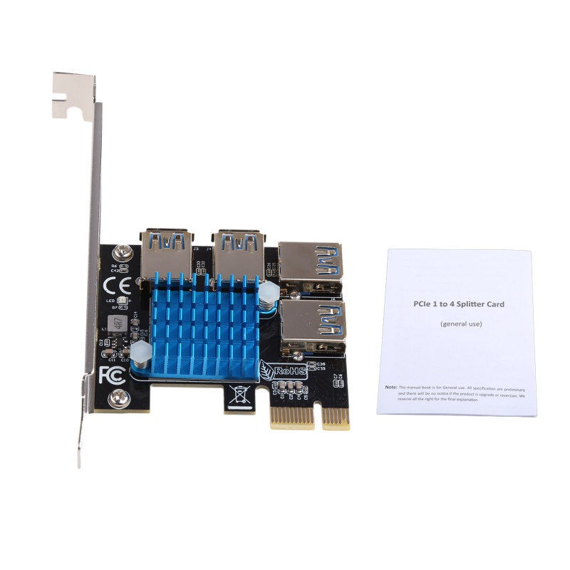 Card Đồ Họa PCI-E 1X - 16X Kèm Khe Cắm 1X-16X