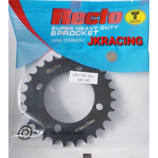 Dĩa Exciter 135/Sirius xăng cơ Recto, size 28