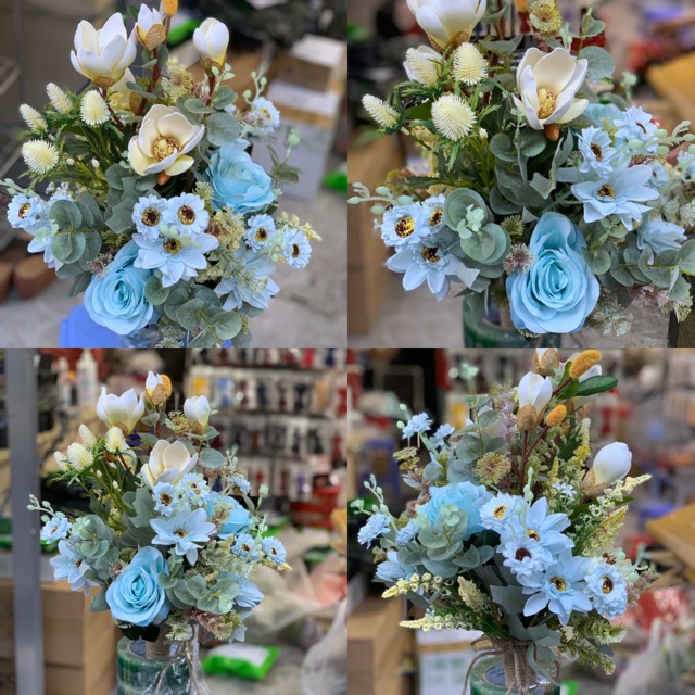 Hoa cầm tay cô dâu bộ 9 bó hoa cưới cô dâu mới nhất 2020 giangpkc